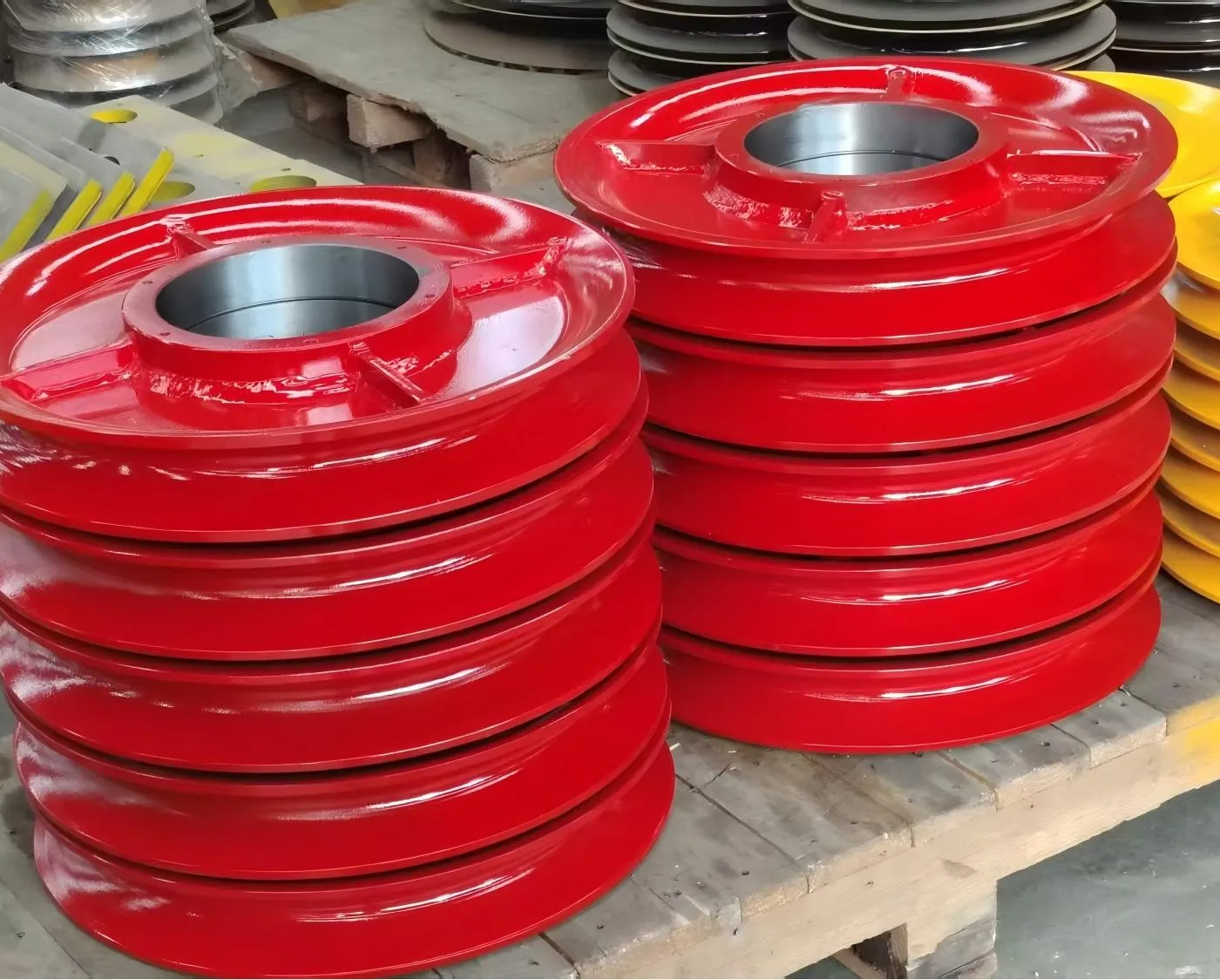 Průmyslové ocelové lanové kladky